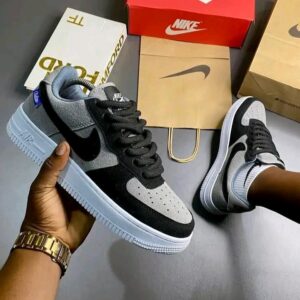 Nike air force 1 sneakers-Grey black white